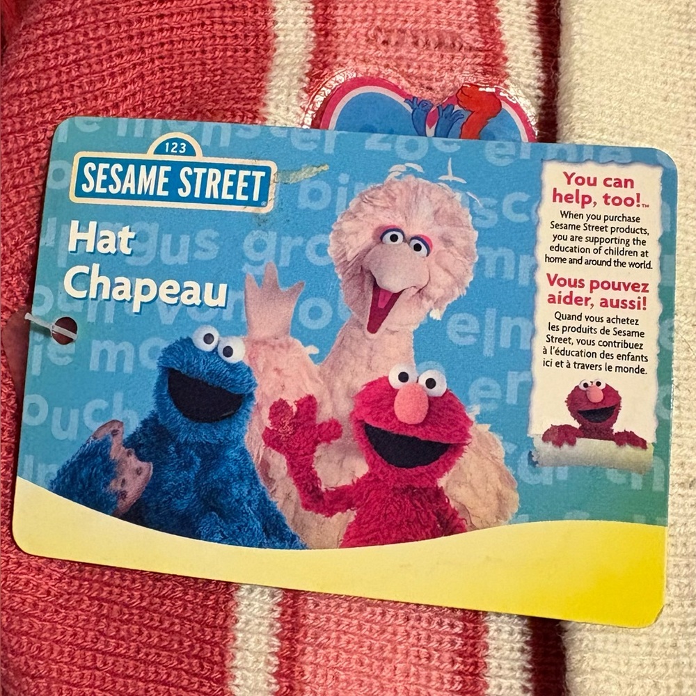 Y2K Sesame Street Winter Hat - Picture 5 of 7